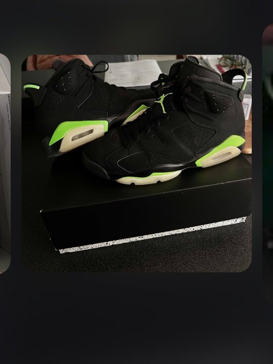 Jordan 6 Electric green